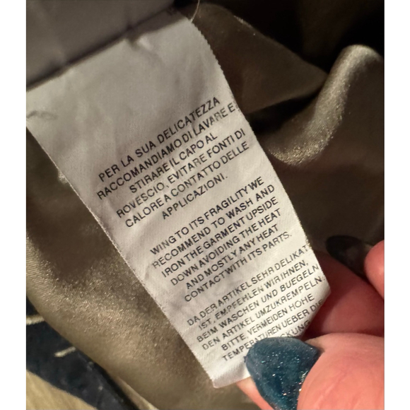 DOLCE & GABBANA women’s AUTHENTIC Floral Textured front button jacket blazer - Picture 9 of 9